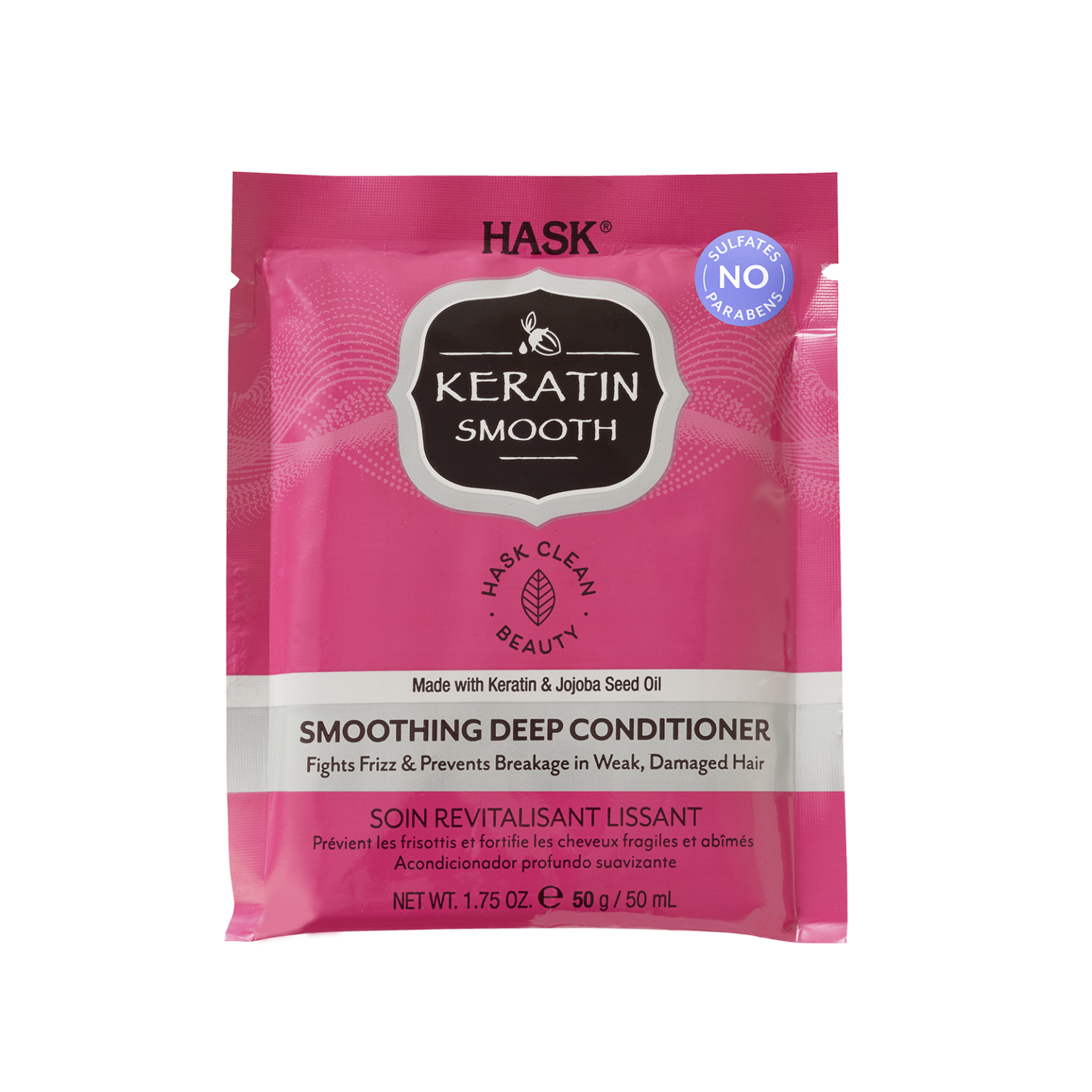 Keratin Protein Smoothing Deep Conditioner 50g Hask Beauty